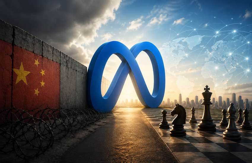 Metaphorical balance scale showing AI technology versus infrastructure investment under a Google-inspired backdrop symbolizing Alphabet’s earnings tension