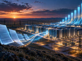 Applied Digital AI data center campus illustrating contracts converting into recurring earnings and operating capacity.